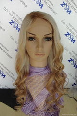 fashionable high quality indian remy hair full lace wig