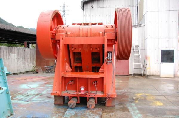 USED GOH 40 inch X 32 inch SINGLE TOGGLE JAW CRUSHER S/NO. 4032128 2