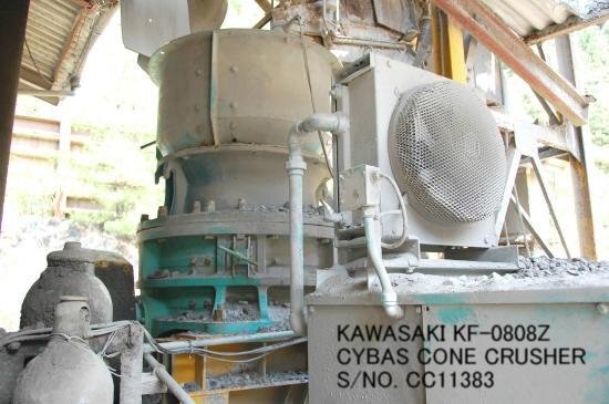 KAWASAKI KF-0808Z CYBAS CONE CRUSHER S/NO. CC11383 (Japan Trading Company) - Mining Machine - Industrial Supplies - DIYTrade