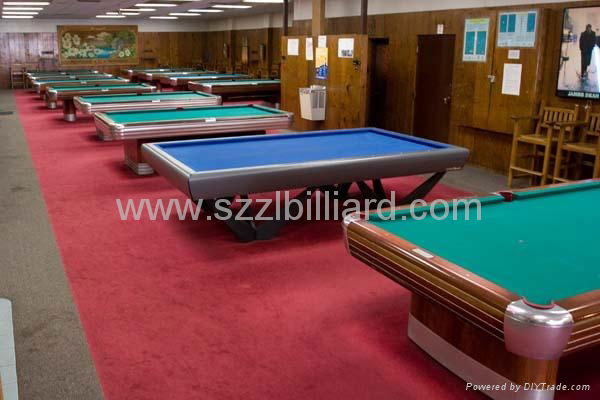 2011 HOT-SELLING Slate Solid Wood Snooker Table 5