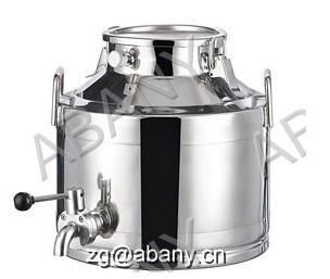 Stainless steel milk can 3