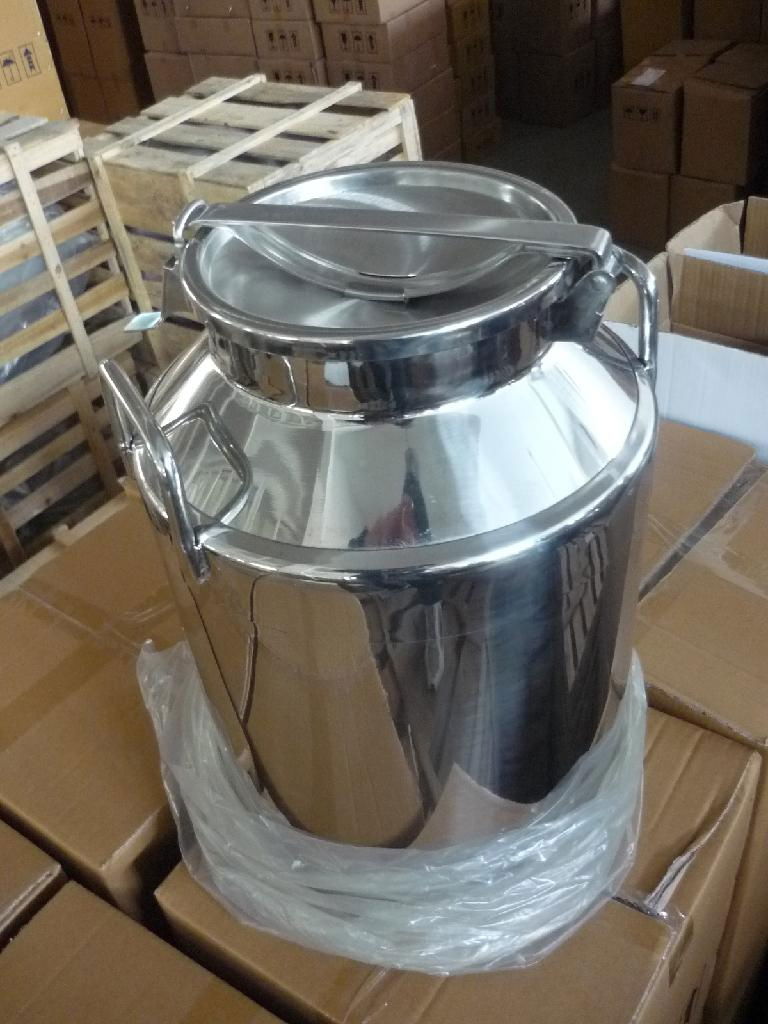 Stainless steel milk can 5