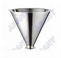 Stainless steel hopper/funnel 1