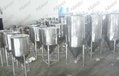 Stainless steel conical fermenter