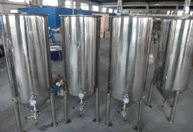 Stainless steel conical fermenter 4
