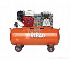 Gasoline engine air compressor