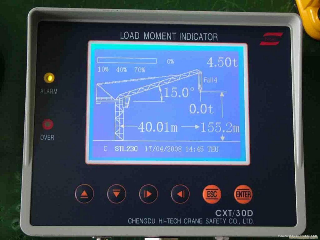 供应塔机报警及显示记录装置CXT/30D