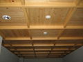 Cypress wood ceiling board