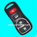 Nissan Tiida 4 buttons remote case 1