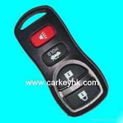 Nissan Tiida 4 buttons remote case