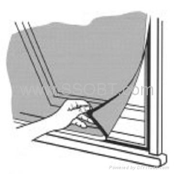 Magnetic Insect Screen for Windows 3