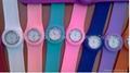 new fashion promotion slap wristband watch 2