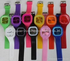 fashion promotion silicone jelly watch