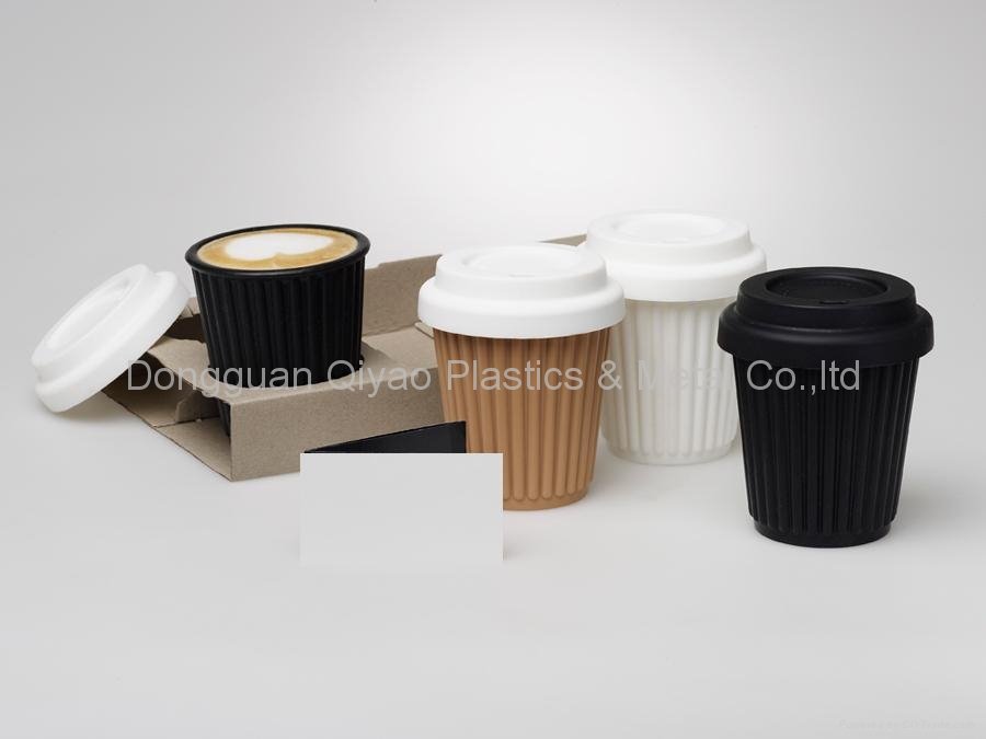 fashion hot sale FDA silicone coffee cup 2