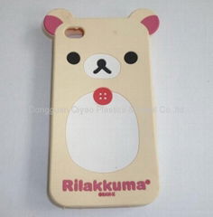 hot sale fashion silicone case for iphone4