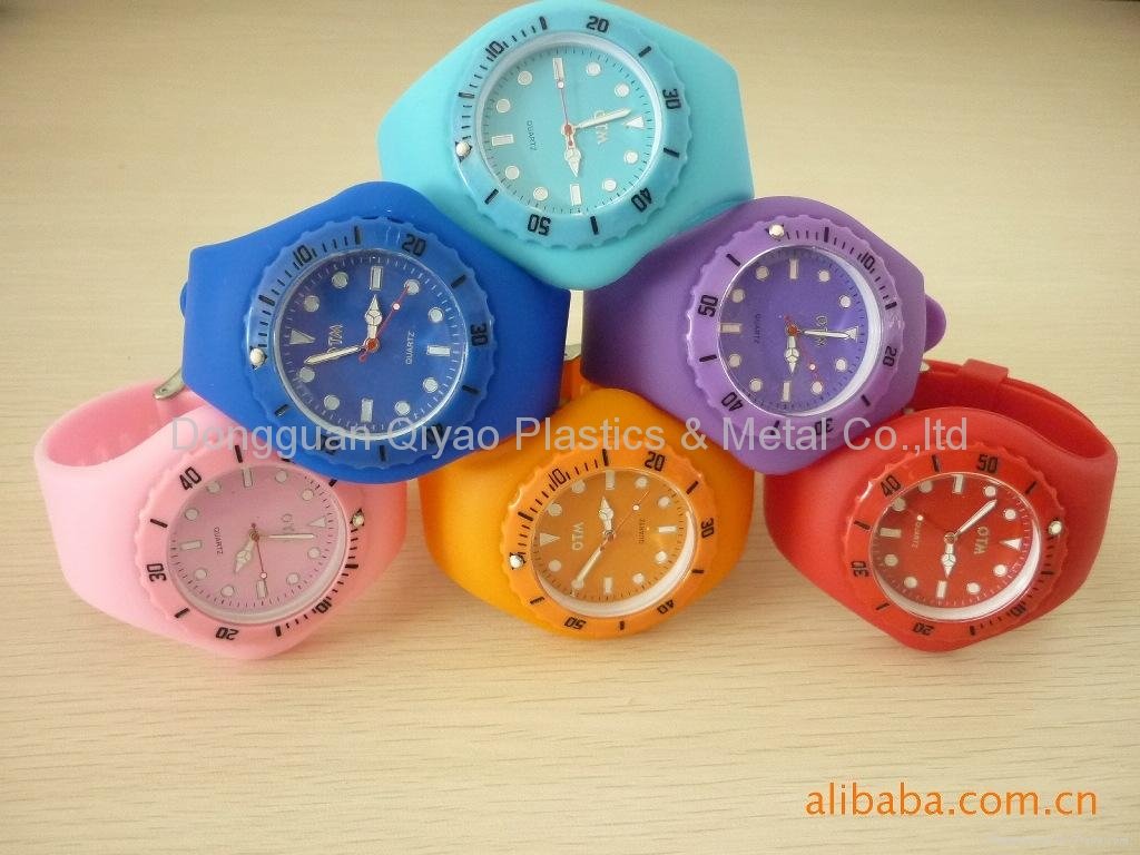 promotion silicone jelly watches for sports 2