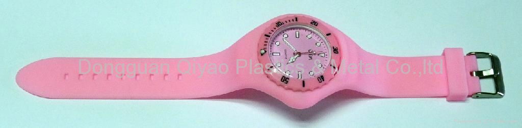 promotion silicone jelly watches for sports 4