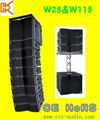 line array speaker sound