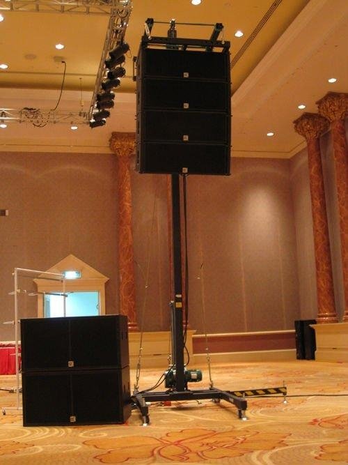 professional live sound equipment Pro audio dj equipment passive PA speakers 4