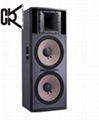 dual 15 inch speaker sound equipment pro audio 1