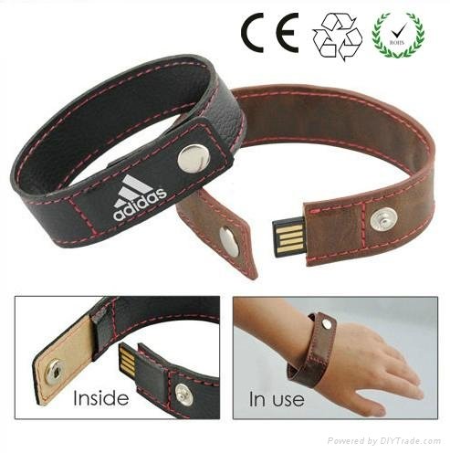 leather PU bracelet USB flash drive custom usb memory sticks - OEM (China  Manufacturer) - Portable Storage - Computer Accessories Products -