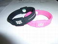 Fashion design EFX energy silicone bracelet 2011 hot sell 2