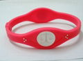 Fashion design energy silicone bracelet 2011 hot sell 4