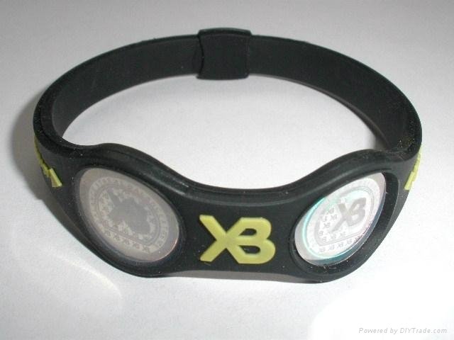 XB balance silicone XB bracelet 2011 hot sell 2