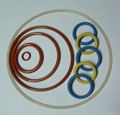 Colored silicone rubber o-ring seals 2