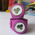 Quartz silicone slap watches 1