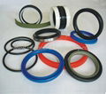 Colored silicone rubber o-ring seals 2