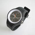 Quartz silicone slap watch 1