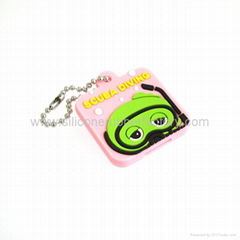 Silicone key chain