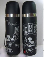 stainless steel vacuum flask thermos bottle bullet bottle