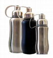 stainless steel thermos bottle space