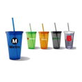 16OZ Double wall plastic tumbler