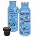 Aluminium water bottle single wall 5