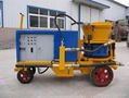 Wet-mix shotcrete machine