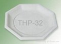 biodegradable eight corner plate