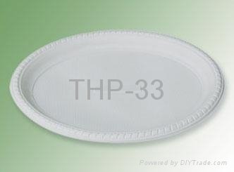 biodegradable oval plate