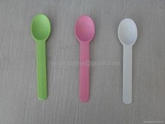 biodegradable  yoghurt spoon