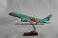 Resin airplane model plane A320 Shenzhen