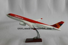 Resin airplane model plane A330 AVIANCA 38cm