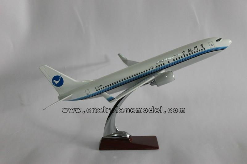 批发供应航空模型B737-800厦门航空飞机模型47cm  2