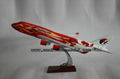 Resin airplane model B747-400 Malaysia Airlines 47cm