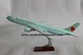 Resin airplane model B777 Canada