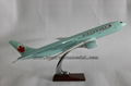 Resin airplane model B777 Canada Airlines model plane 47cm 2