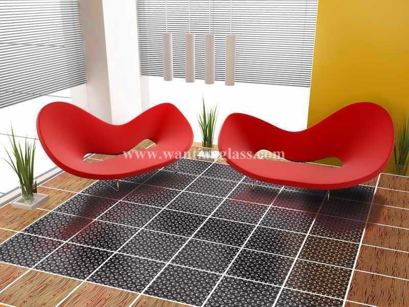Wantian 3D glass flooring tile 4
