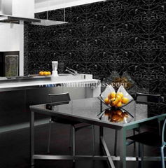 Wantian 3D glass tile in kitchen