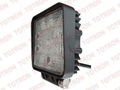 4inch 24W 9-32V Square LED Work Light 1